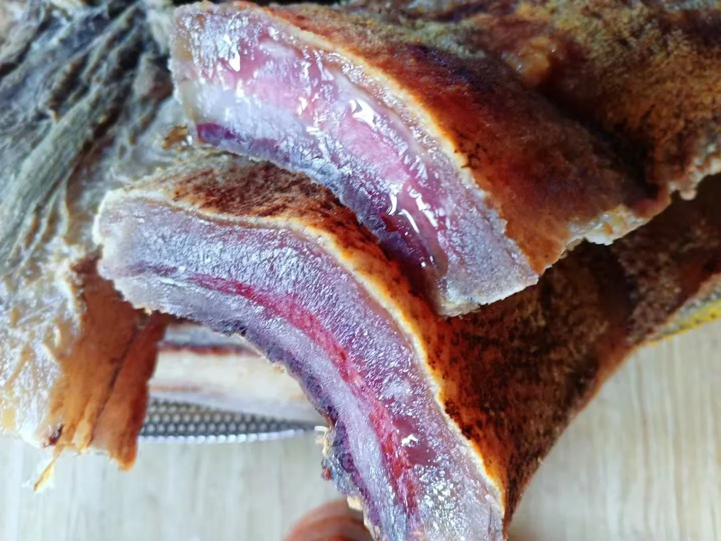 「西坡小阿艳家」 咸肉（五花肉）500克 5