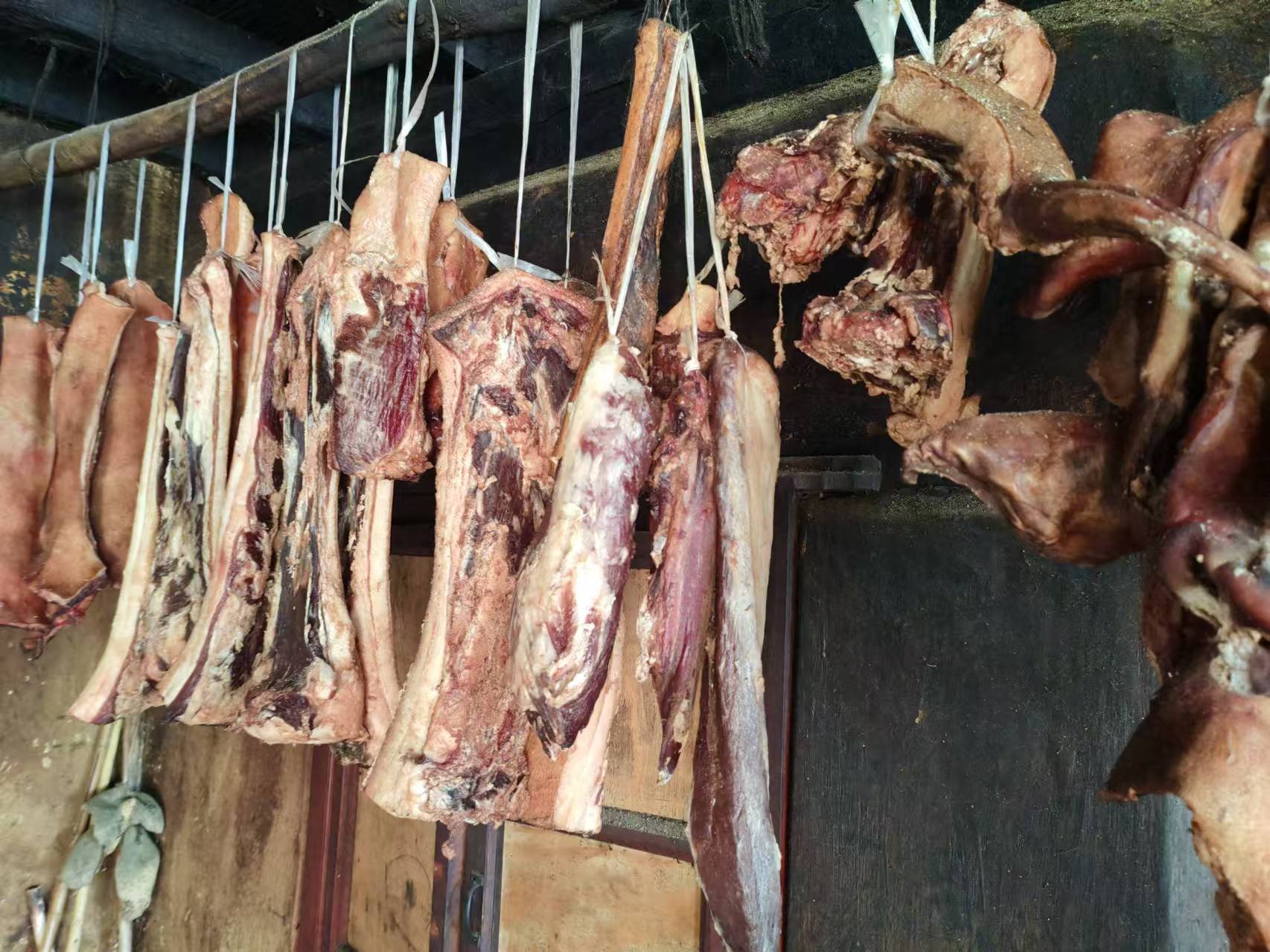 「西坡小阿艳家」 咸肉（五花肉）500克 4